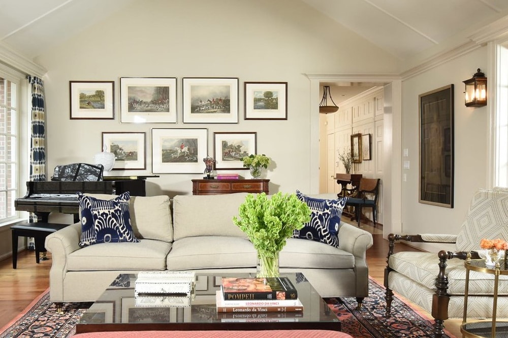 Living Room Designers in McLean, VA emerald hill interiors